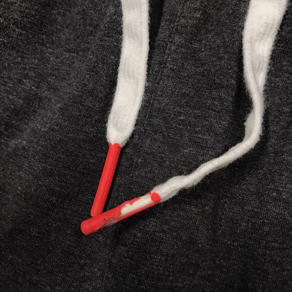 PSYCHO BUNNY Sweat Short Men L 34-36 Gray Black 3 Pocket Drawstring Luxury Sport - Picture 5 of 16